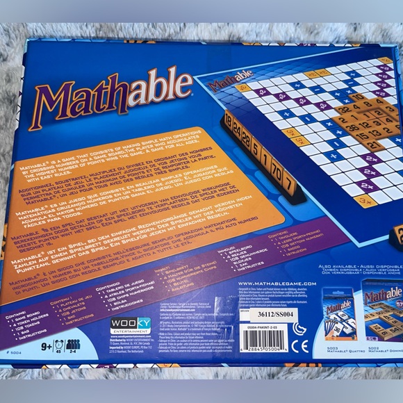 Mathable Wooky Entertainment Mathable Family Game 9+ - Picture 3 of 3